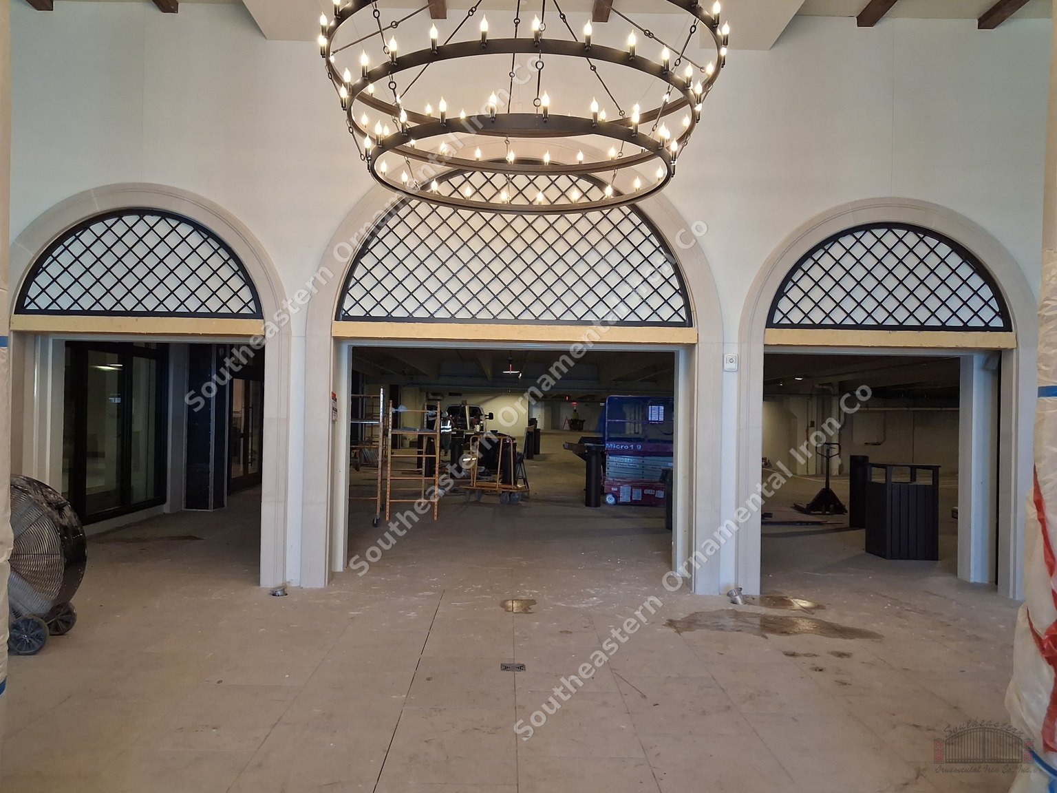 Arched Diamond Transom Grille (WNG-2)
