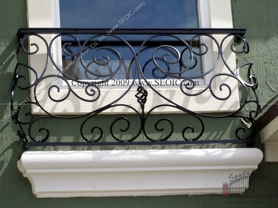 Hand Forged False Balcony (#R-10)