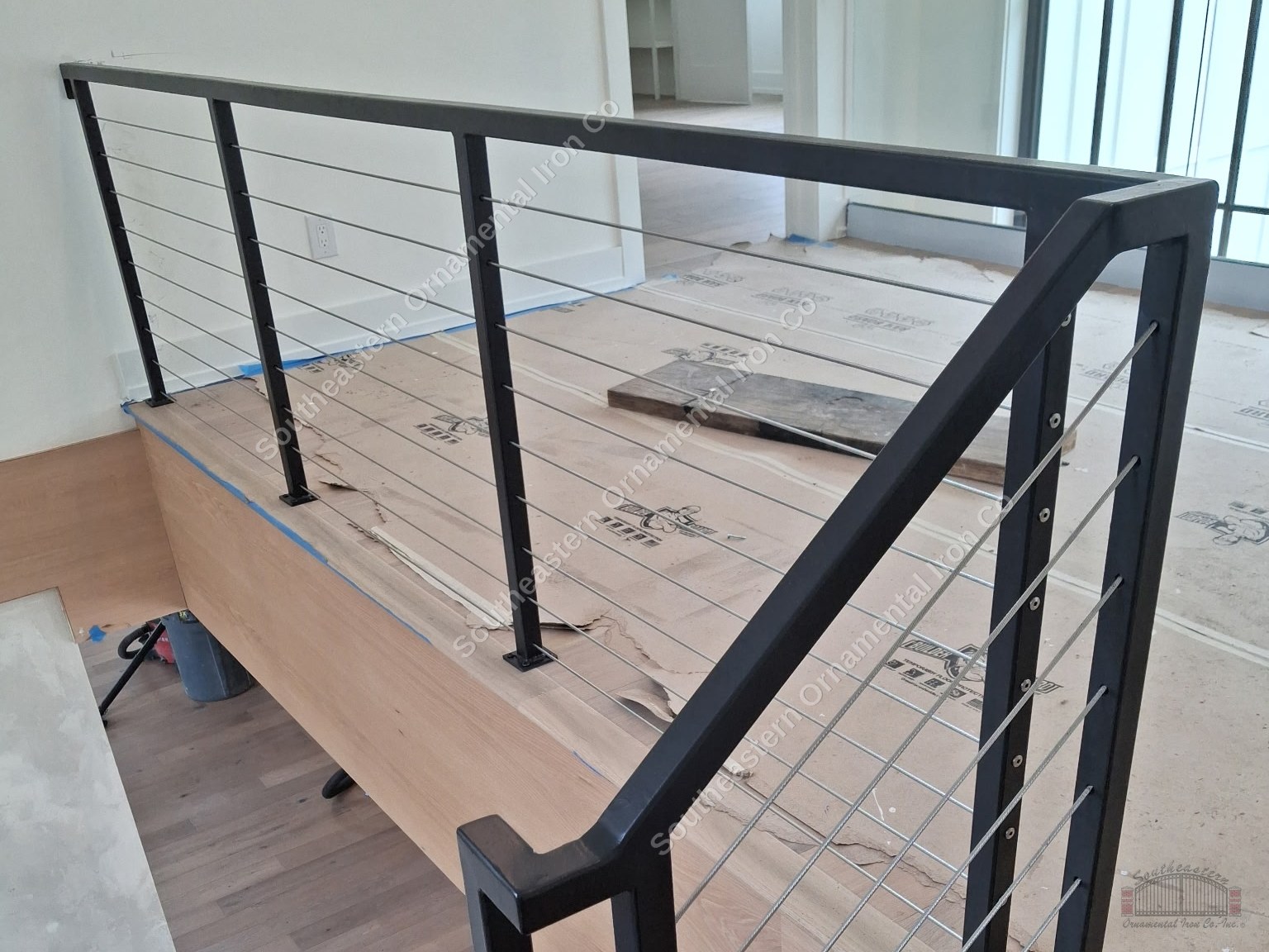 Interior Cable Landing and Stair Railing (CR-40)